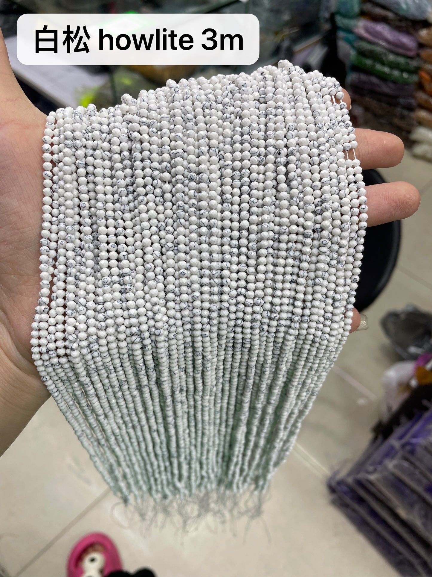 Crystal Faceted Beads 3mm