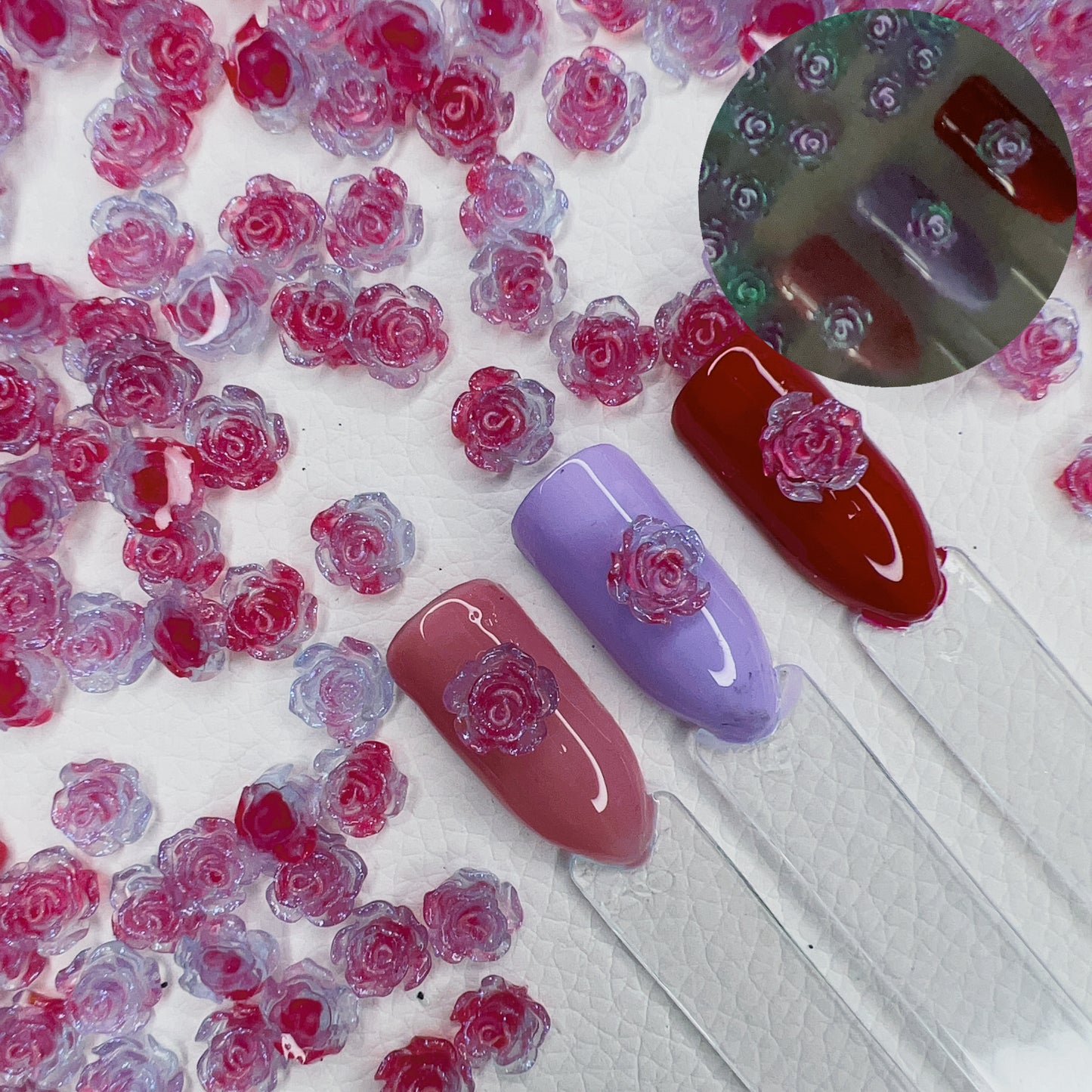 Luminous Rose Color Bouncing S