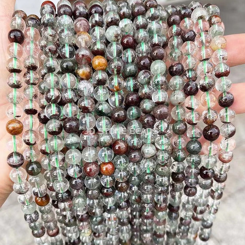【wholesale】 6/8/10 MM Round Crystal Faceted Bead For Bracelet Jewelry DIY