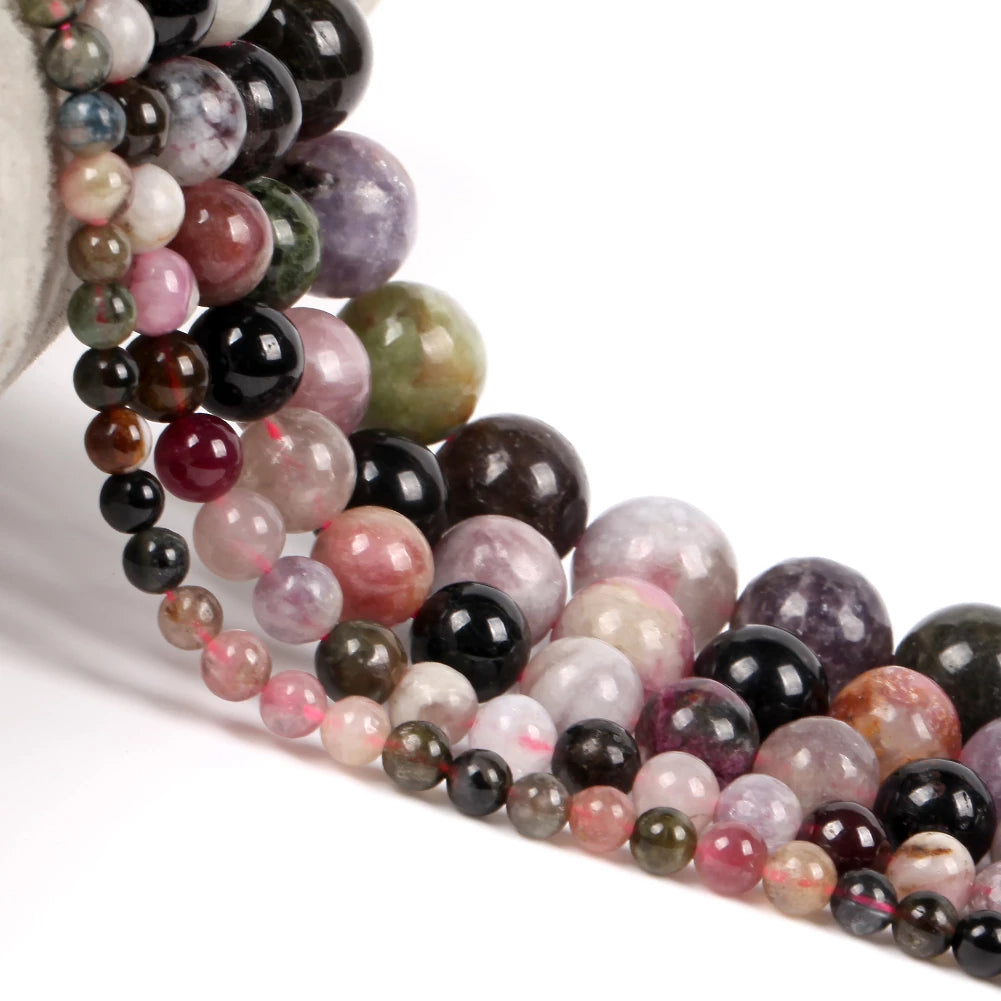 【MGR Luxury】 6/8/10 MM Round Crystal Faceted Bead For Bracelet Jewelry DIY
