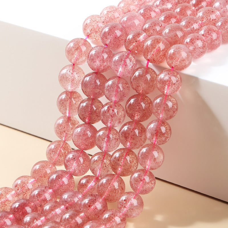 【wholesale】 6/8/10 MM Round Crystal Faceted Bead For Bracelet Jewelry DIY