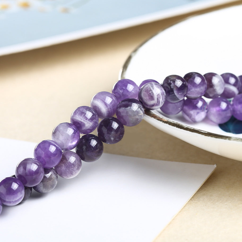 【wholesale】 6/8/10 MM Round Crystal Faceted Bead For Bracelet Jewelry DIY