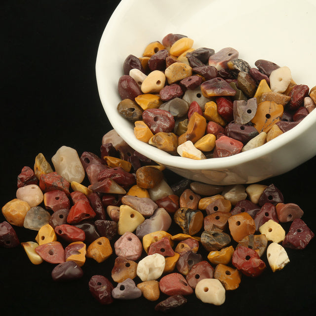 【MGR】 Natural Gravel Crystal Beads Irregular Bulk Specimen Chip Beads for Jewelry Making Bracelet
