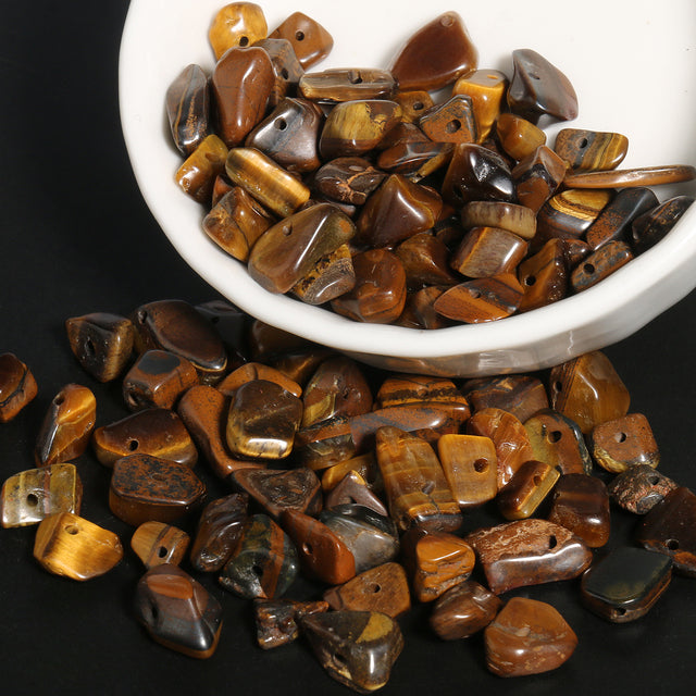 【MGR】 Natural Gravel Crystal Beads Irregular Bulk Specimen Chip Beads for Jewelry Making Bracelet