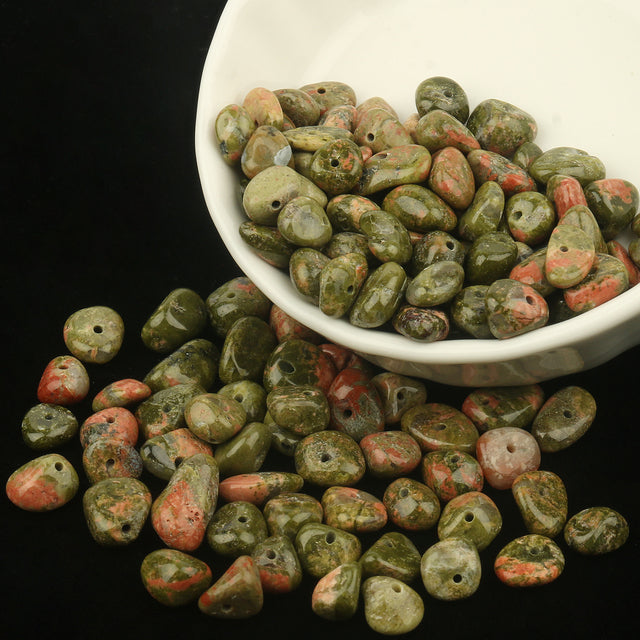 【MGR】 Natural Gravel Crystal Beads Irregular Bulk Specimen Chip Beads for Jewelry Making Bracelet