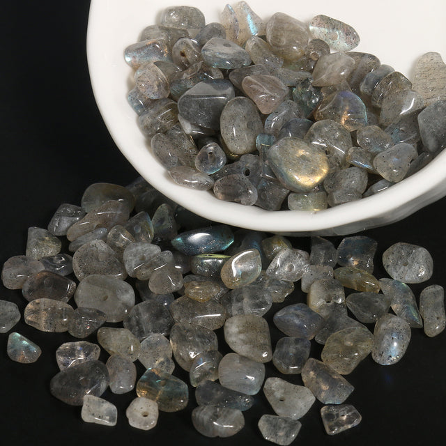 【MGR】 Natural Gravel Crystal Beads Irregular Bulk Specimen Chip Beads for Jewelry Making Bracelet