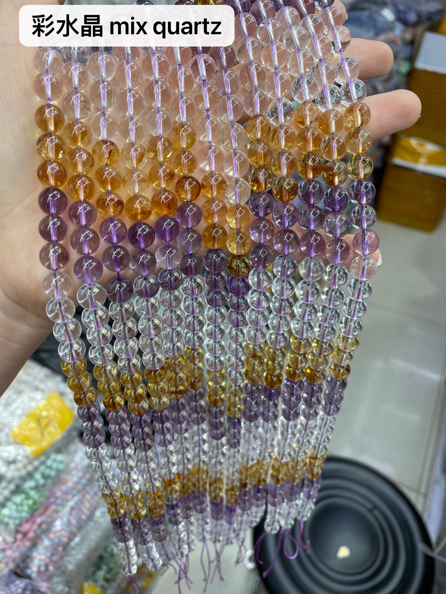Crystal Round Beads 6mm