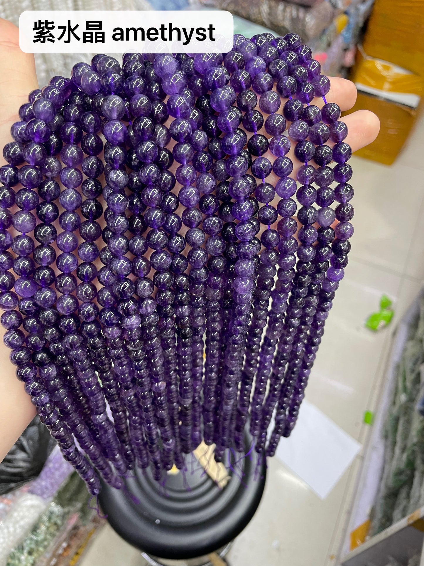 Crystal Round Beads 6mm