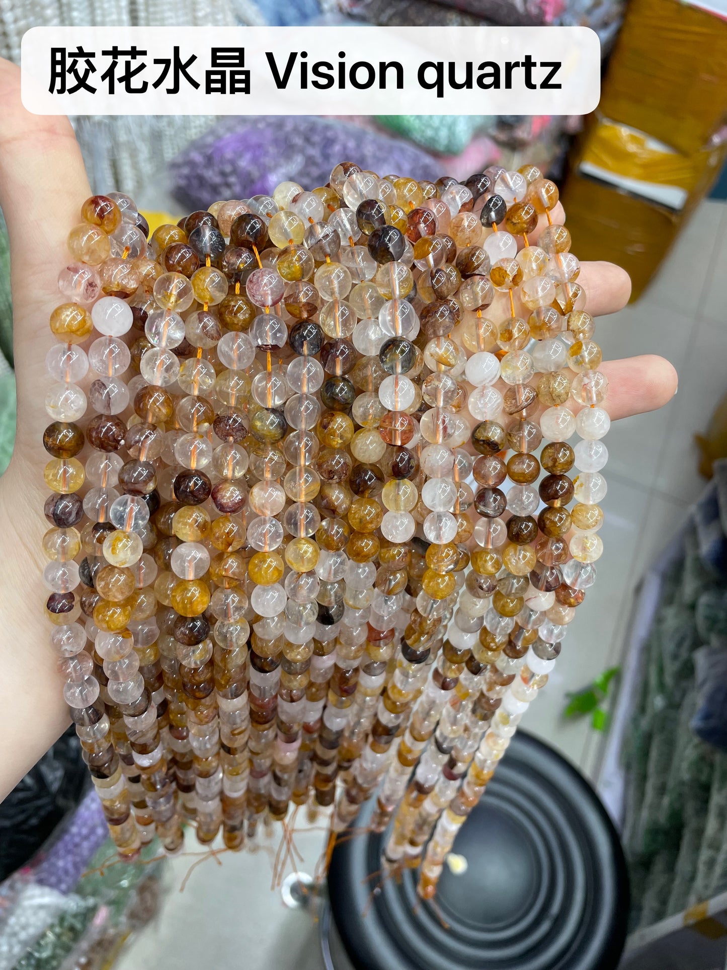 Crystal Round Beads 6mm