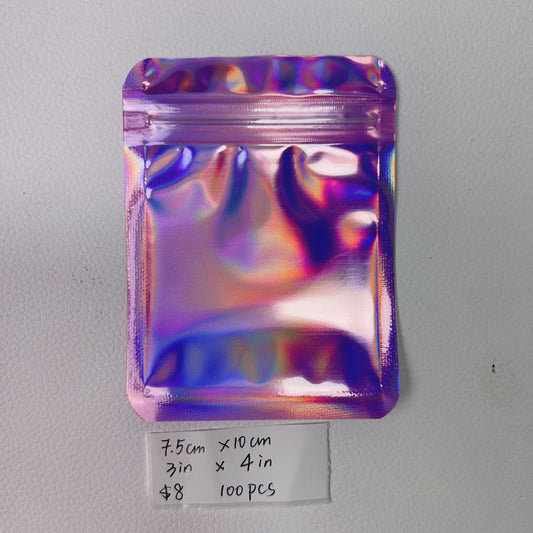 Pink Holographic Packages( This color is stunning)