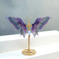 [Wholesale Price]Exquisite Rainbow Fluorite Crystal Butterfly Wings One of A Kind Pieces (Copy)