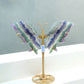 [Wholesale Price]Exquisite Blue Rainbow Fluorite Crystal Butterfly Wings One of A Kind Pieces