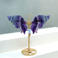 [Wholesale Price]Exquisite Rainbow Fluorite Crystal Butterfly Wings One of A Kind Pieces (Copy)